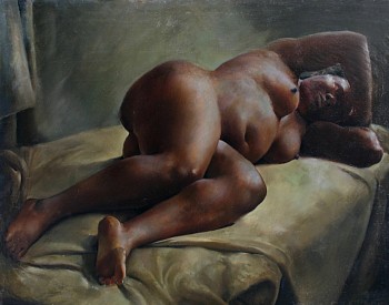 midcentury:&nbsp;Priscilla Warren Roberts Reclining Nude