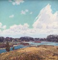 Lawrence Mazzanovich, Clouds Over Westport
oil on canvas