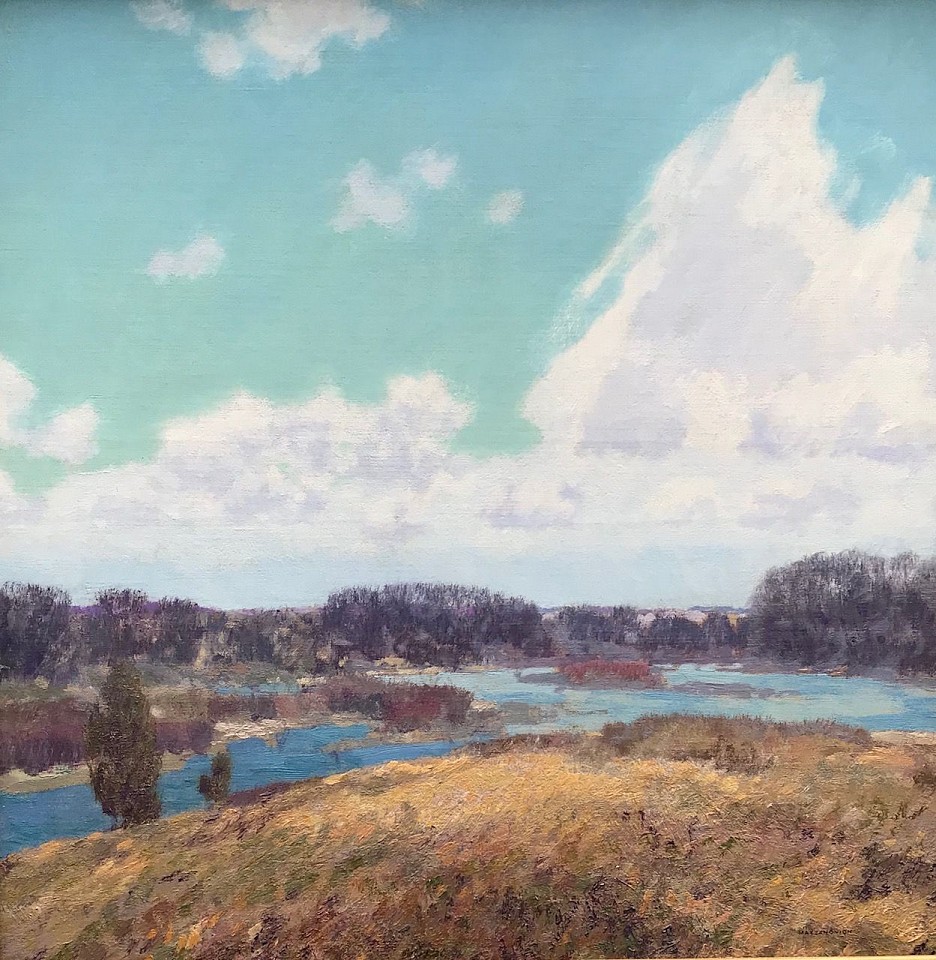 Lawrence Mazzanovich, Clouds Over Westport
oil on canvas, 25 1/4" x 25 1/4"
signed Mazzanovich, l.r.
JCAC 6349
$12,000