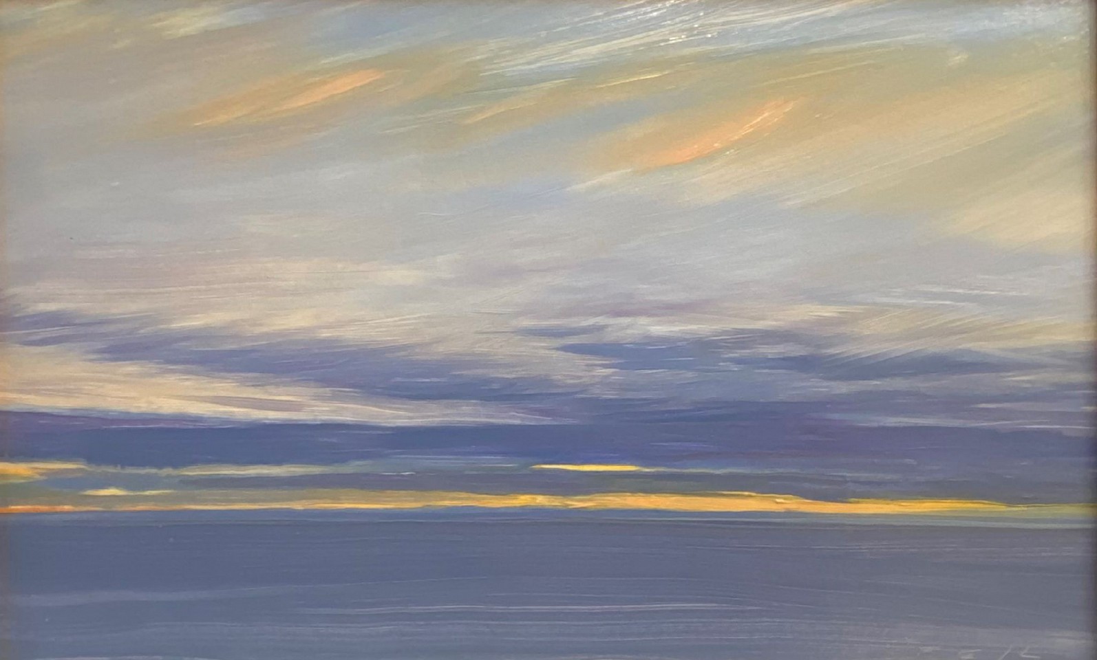Ralf Feyl, Morning Sky
oil on board, 7"" x 11""
JCA 6631.01
$1,100