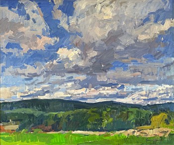 Jerry Weiss -&nbsp;Late Summer Sky Over Tiffany Farm, 2021