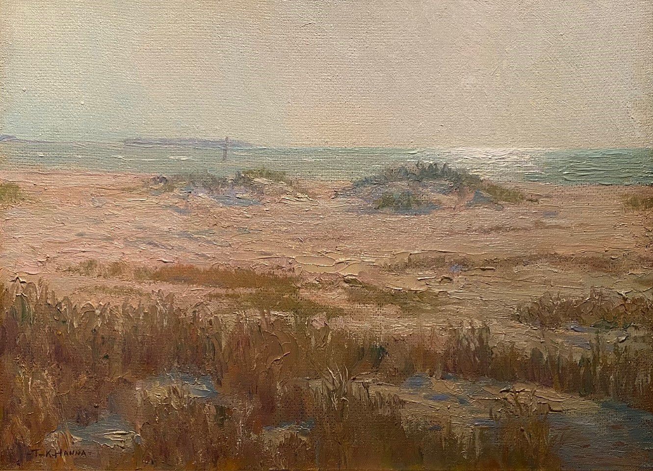 Thomas King Hanna, Light on the Gulf, 1937
oil on board, 12"" x 16""
JCA 6664
$3,000