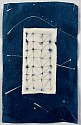 Pat Smith, Shooting Stars and Indigo
silver ink, watercolor on japanese paper