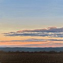Tom Yost, Four Sunsets I
oil on board