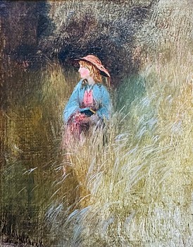 Work: Aaron Draper Shattuck Marian Colman in the Granby Meadows, 1859