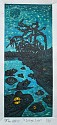 Samuel Swap, A Bullfrog's Night
woodblock print