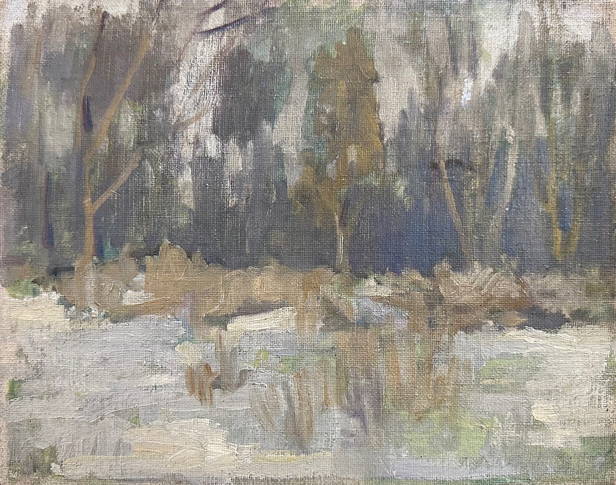 Edmund Greacen, Winter
oil on canvas laid on board, 8"" x 10""
JCA 6937
$1,800