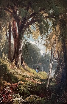 recent arrivals:&nbsp;Aaron Draper Shattuck Glimpse of the Lake